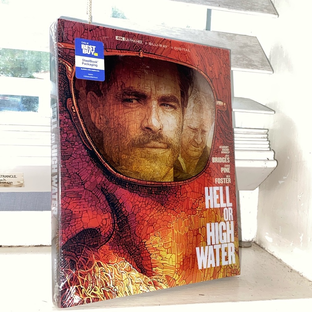 HELL OR HIGH WATER MOVIE DISKS (4K Ultra HD Disk, BLU-RAY Disk, and Digital Copy